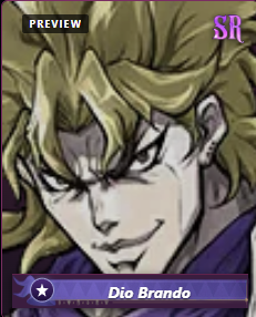 DIO — JoJo: Golden Spirit