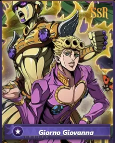 Giorno Giovanna — official JoJo: Golden Spirit artwork