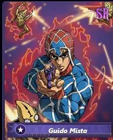 Guido Mista — official JoJo: Golden Spirit artwork
