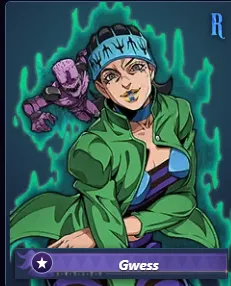 Gwess — official JoJo: Golden Spirit artwork
