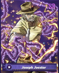 Joseph Joestar — official JoJo: Golden Spirit artwork