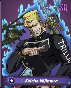 Keicho Nijimura — official JoJo: Golden Spirit artwork