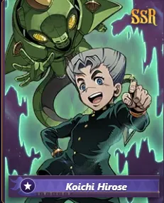Koichi Hirose — official JoJo: Golden Spirit artwork