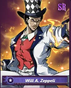 Will A. Zeppeli — official JoJo: Golden Spirit artwork
